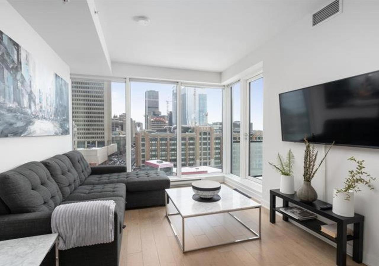 Spectacular Skyline Views - Downtown Montreal - Luxury Condo & Penthouse Pokoj fotografie